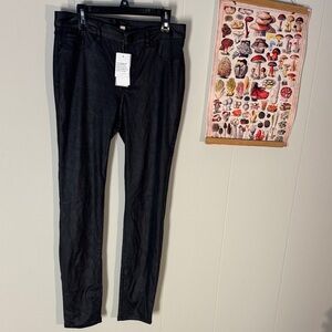Philosophy by Republic Faux Leather Snakeskin Skinny Jeans